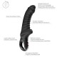 Вибратор для точки G Fun Factory TIGER Black, ребристый, подходит для анальной стимуляции