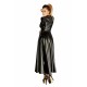 Платье-плащ с мокрым эффектом Noir Handmade F128C Powerwetlook gown coat, M (мятая упаковка!!!)