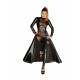 Платье-плащ с мокрым эффектом Noir Handmade F128C Powerwetlook gown coat, M (мятая упаковка!!!)