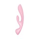 Двусторонний вибратор-кролик Satisfyer Triple Oh Pink (мятая упаковка!!!)