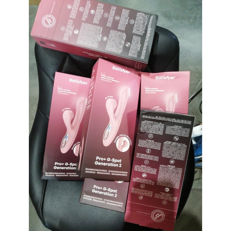 Вакуумный вибратор-кролик Satisfyer Pro+ G-Spot Generation 2 Pink (мятая упаковка!!!)