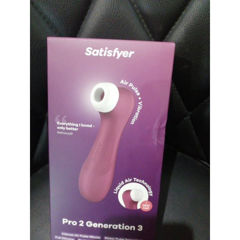 Вакуумный клиторальный стимулятор Satisfyer Pro 2 Generation 3 with Liquid Air (мятая упаковка!!!)