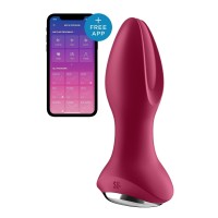 Анальна смарт-вібропробка із перлинним масажем Satisfyer Rotator Plug 2+ Violet (м'яте паковання!!!)