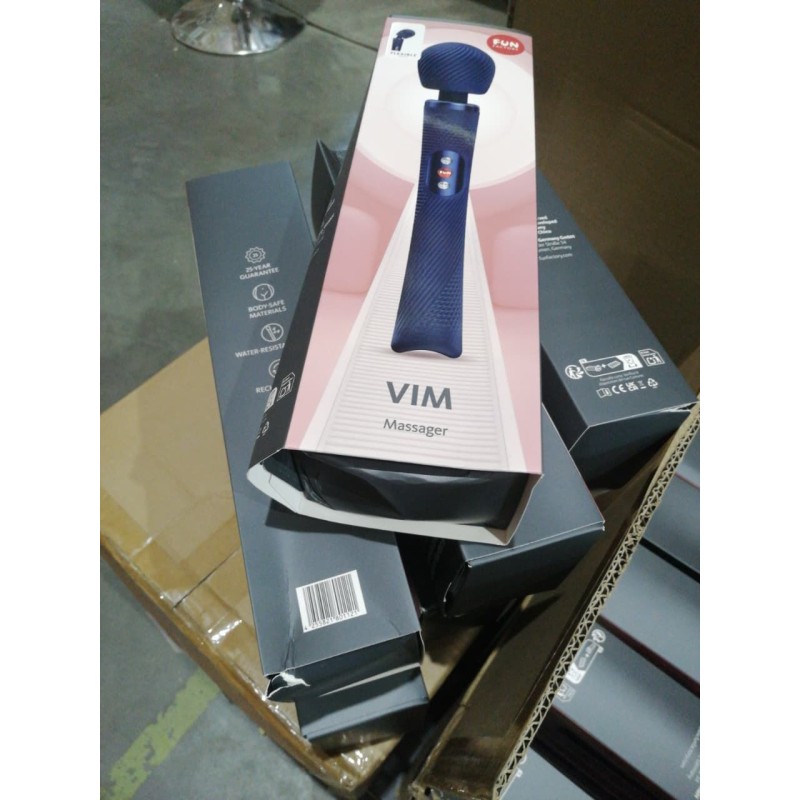 Вібромасажер Fun Factory VIM Vibrating Wand Nightblue (м'яте паковання!!!)