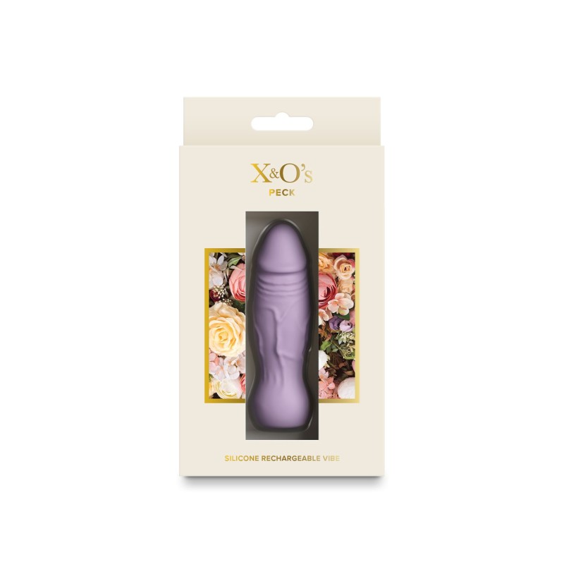 Минивибратор NS Novelties X&O's - Peck - Lavender