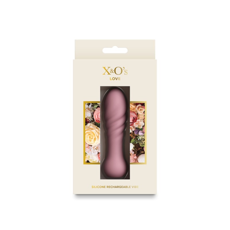 Минивибратор NS Novelties X&O's - Love - Dusty Rose