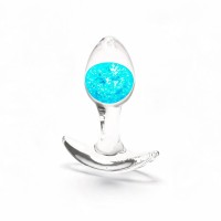 Анальная пробка NS Novelties Cosmic Glams - Small - Blue