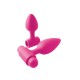 Анальная пробка с вибрацией NS Novelties INYA - Vibe-O-Spades -Pink