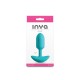 Анальная пробка с вибрацией NS Novelties INYA - Pulse - Teal