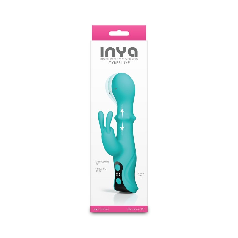 Вибратор-кролик NS Novelties INYA - Cyberluxe - Aqua