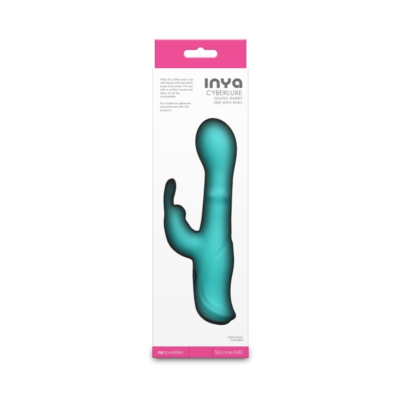 Вибратор-кролик NS Novelties INYA - Cyberluxe - Aqua