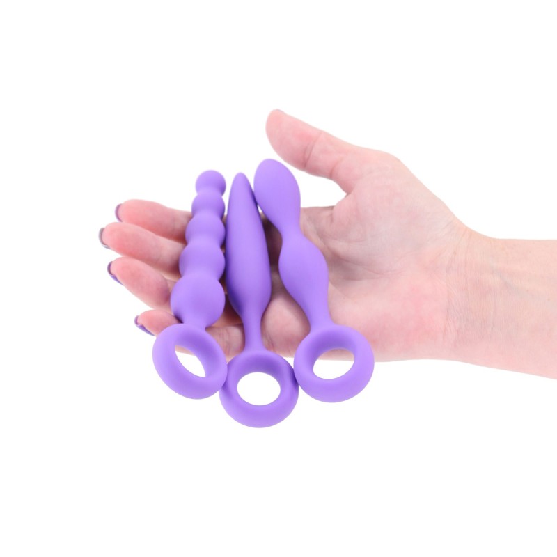 Набор анальных игрушек NS Novelties INYA - Trio Kit - Purple
