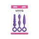 Набор анальных игрушек NS Novelties INYA - Trio Kit - Purple