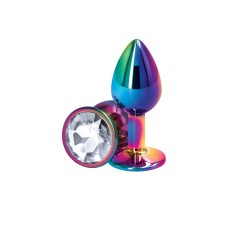 Анальная пробка NS Novelties Rear Assets - Multicolor - Small - Clear