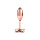 Анальная пробка NS Novelties Rear Assets - Clover - Rose Gold