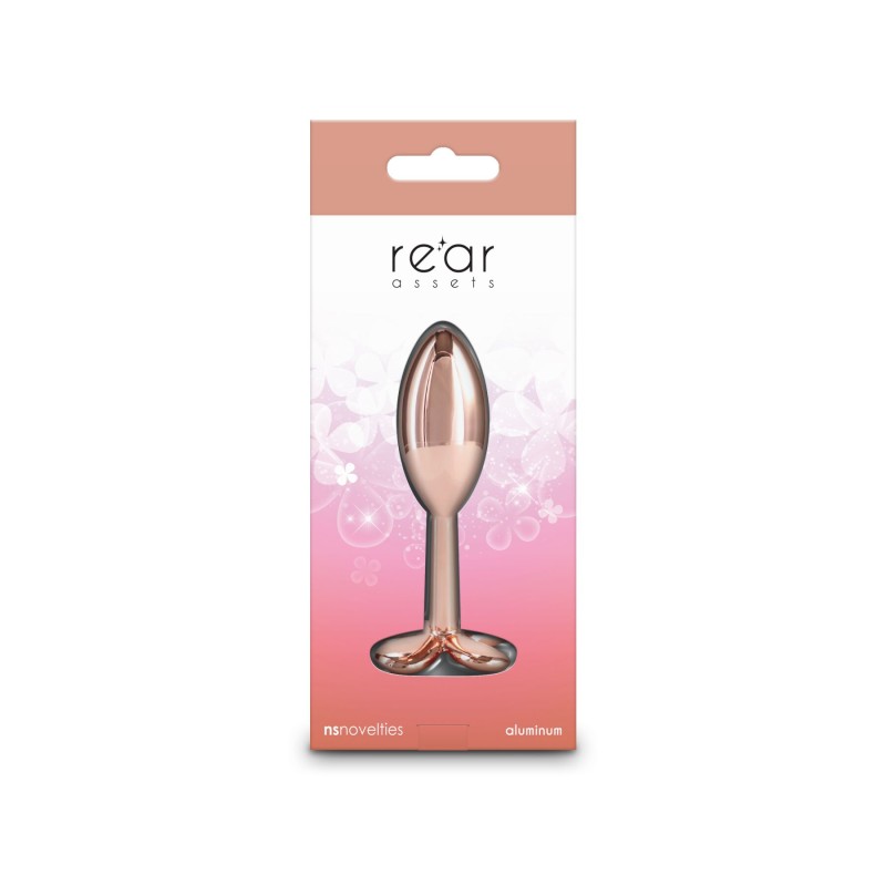 Анальная пробка NS Novelties Rear Assets - Clover - Rose Gold