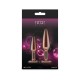 Набор анальных пробок NS Novelties Rear Assets - Tapered Trainer Kit - Rose Gold - Pink