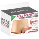 Силиконовые трусики с полым фаллоимитатором Real Body Real Manly Hollow S/M (мятая упаковка!!!)
