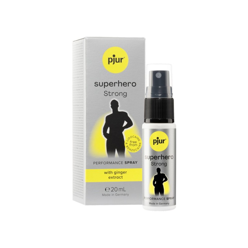 Спрей-пролонгатор pjur Superhero Strong Spray 20 ml (мятая упаковка!!!)