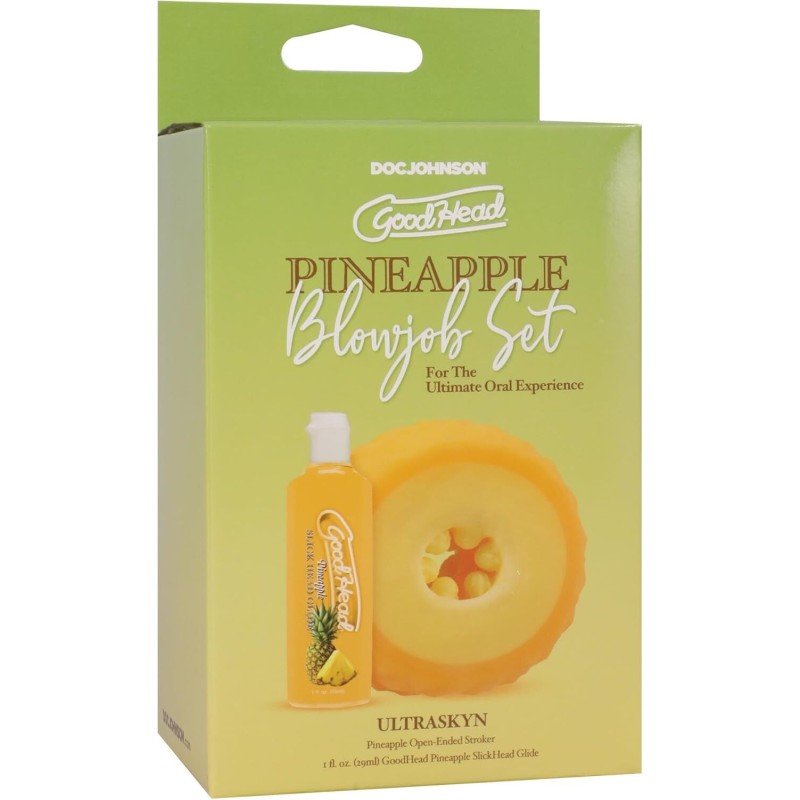 Набір для мінету Doc Johnson GoodHead Pineapple Blowjob Set