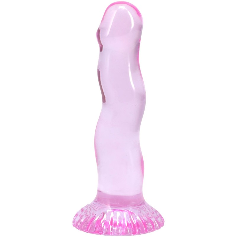 Набір фалоімітаторів Doc Johnson Crystal Jellies - Dong Starter Set - Purple, Pink, Green