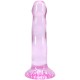 Набір фалоімітаторів Doc Johnson Crystal Jellies - Dong Starter Set - Purple, Pink, Green