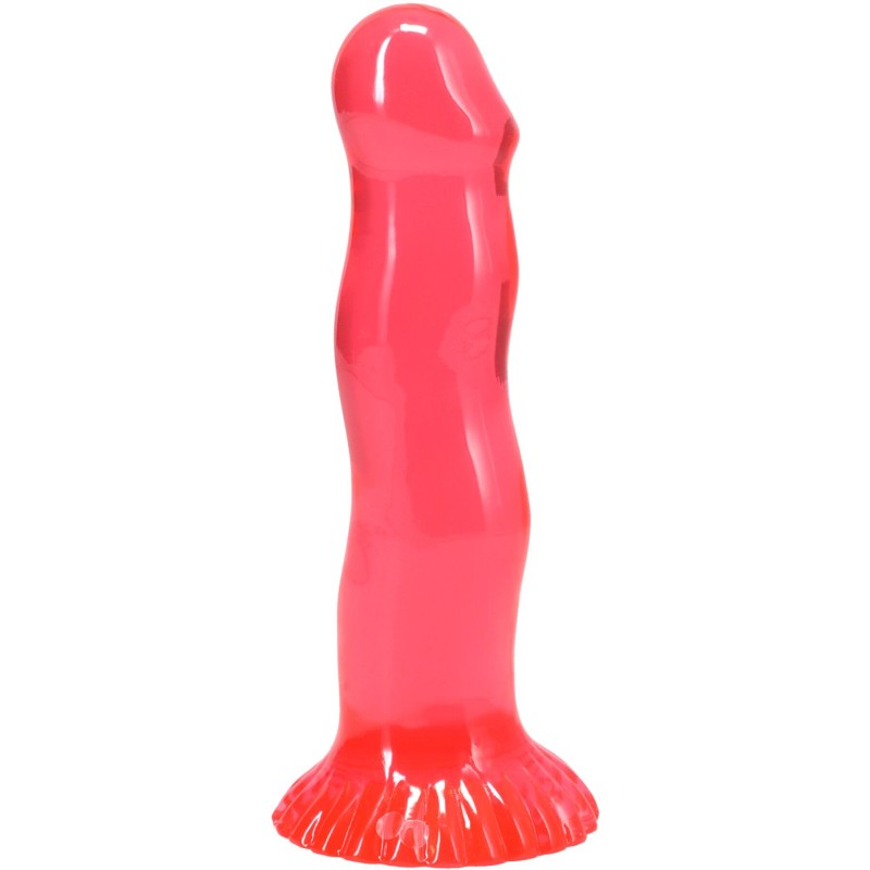 Набір фалоімітаторів Doc Johnson Crystal Jellies - Dong Starter Set - Purple, Pink, Green