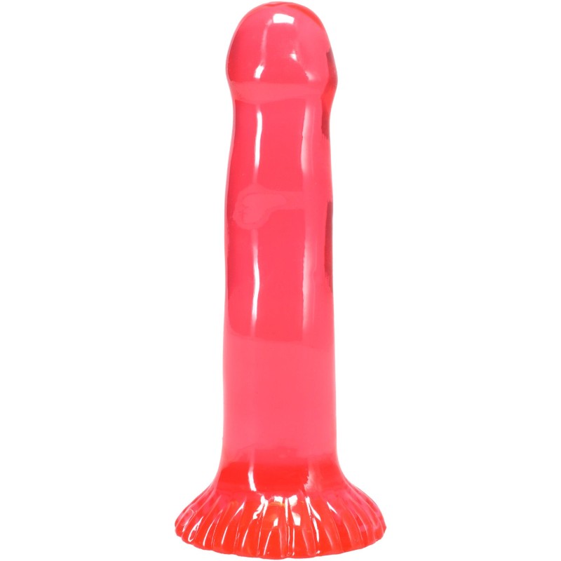 Набір фалоімітаторів Doc Johnson Crystal Jellies - Dong Starter Set - Purple, Pink, Green