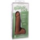 Фалоімітатор Doc Johnson The Realistic Cock ULTRASKYN - 8 Inch with Balls Caramel