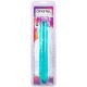 Фалоімітатор двосторонній Doc Johnson Crystal Jellies 12
