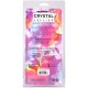 Фаллоимитатор Doc Johnson Crystal Jellies - 9.5 Inch Dildo - Rainbow