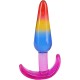 Набір анальних пробок Doc Johnson Crystal Jellies - Anal Trainer Set - Rainbow
