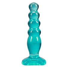 Дилдо Doc Johnson Crystal Jellies - Anal Delight - 5 Inch - Teal