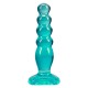 Дилдо Doc Johnson Crystal Jellies - Anal Delight - 5 Inch - Teal