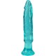 Дилдо Doc Johnson Crystal Jellies - Anal Starter - 5.5 Inches -  Teal