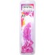 Фентезійний фалоімітатор Doc Johnson Crystal Jellies - Invader Dong 8.5 Inch - Purple