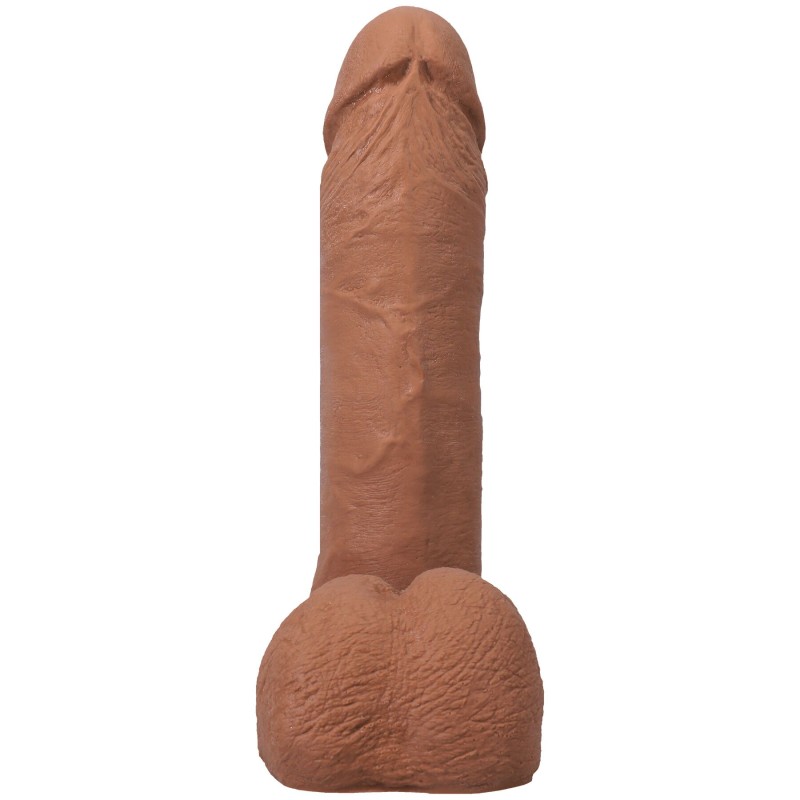 Фаллоимитатор Doc Johnson The Realistic Cock ULTRASKYN - 6 Inch with Balls Caramel