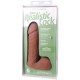 Фаллоимитатор Doc Johnson The Realistic Cock ULTRASKYN - 6 Inch with Balls Caramel