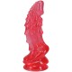 Фэнтезийный фаллоимитатор Doc Johnson Crystal Jellies - Invader Dong 8.5 Inch - Pink