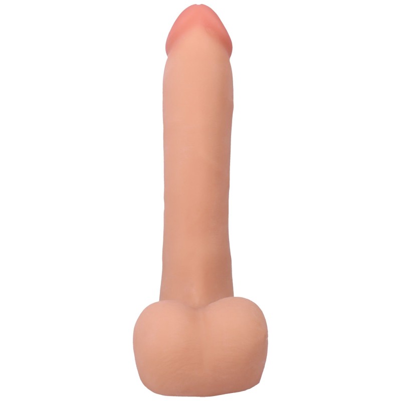 Фаллоимитатор Doc Johnson The Realistic Cock ULTRASKYN - 9 Inch with Balls Vanilla