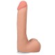Фаллоимитатор Doc Johnson The Realistic Cock ULTRASKYN - 9 Inch with Balls Vanilla
