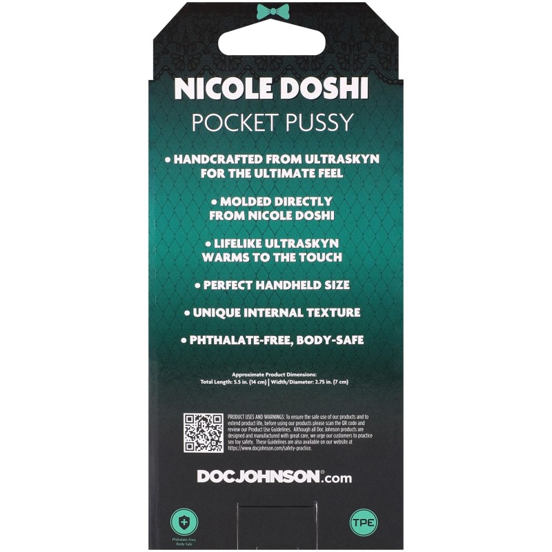 Мастурбатор Doc Johnson Nicole Doshi