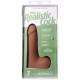 Фалоімітатор Doc Johnson The Realistic Cock ULTRASKYN - 7 Inch with Balls Caramel