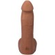 Фалоімітатор Doc Johnson The Realistic Cock ULTRASKYN - 7 Inch with Balls Caramel