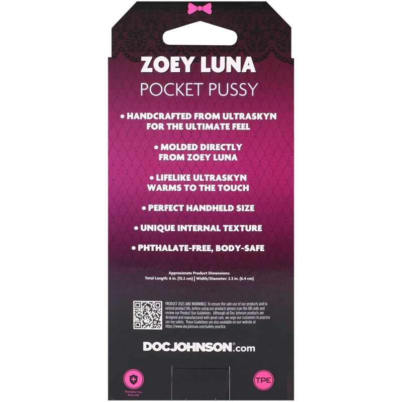 Мастурбатор Doc Johnson Zoey Luna