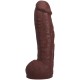 Фаллоимитатор Doc Johnson The Realistic Cock ULTRASKYN - 12 Inch Hung with Balls Chocolate