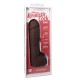 Фаллоимитатор Doc Johnson The Realistic Cock ULTRASKYN - 12 Inch Hung with Balls Chocolate