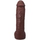 Фаллоимитатор Doc Johnson The Realistic Cock ULTRASKYN - 12 Inch Hung with Balls Chocolate