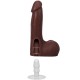 Фалоімітатор Doc Johnson The Realistic Cock ULTRASKYN - 7 Inch with Balls Chocolate