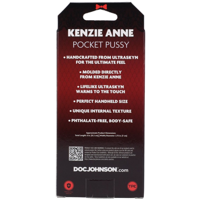 Мастурбатор Doc Johnson Kenzie Anne